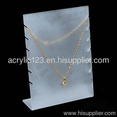 acrylic necklace display stand