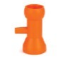 1/2" plastic side flow nozzle