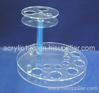 acrylic cosmetic display shelf