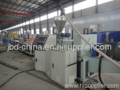 Wood and plastic composite profile production line