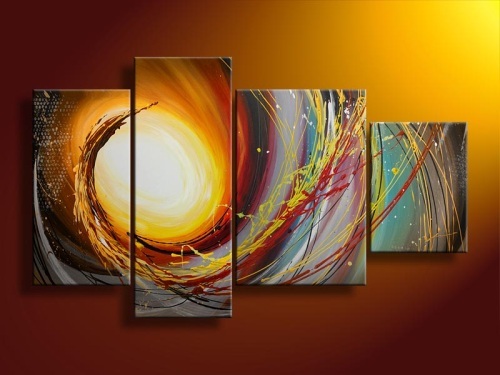 Handmade Oil Painting Canvas Abstract