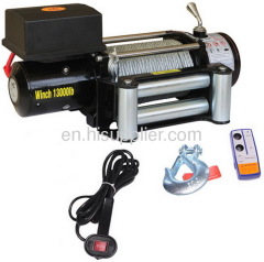 Heavy duty electric winch 12v