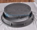 composite manhole frame with cover and lock