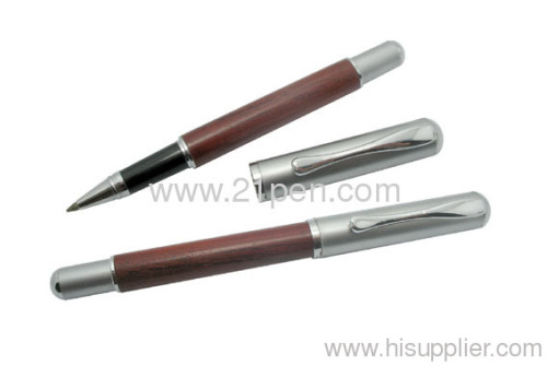 wooden metal pen