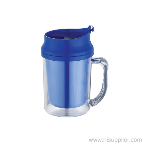 double plastic auto cup