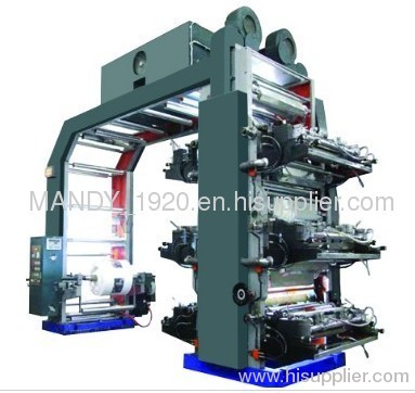 LS series six-color high speed flexographic printing machine