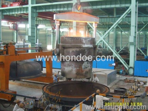 150t industrial steel ladle furnace