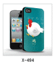 Rooster picture mobile phone 3d cover Rooster picture,iPhone 3d case,pc case rubber coated,multiple colors available