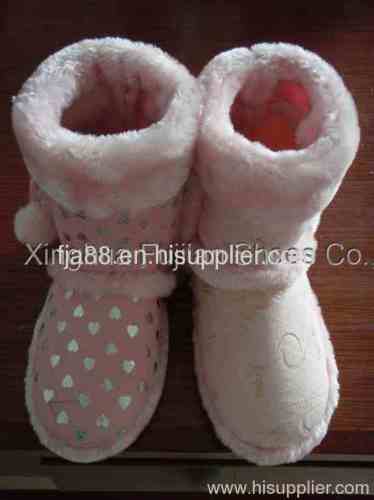 indoor plush shoes