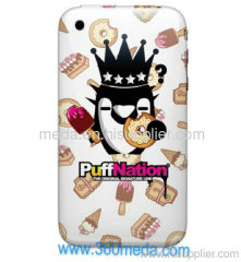 PuffNation Hard Apple Iphone 4S 4G 4 Cover Protector Case