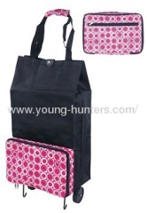 wheeled shopping bag folding trolley bag