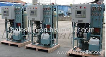 Reverse type Osmosis RO fresh water generator