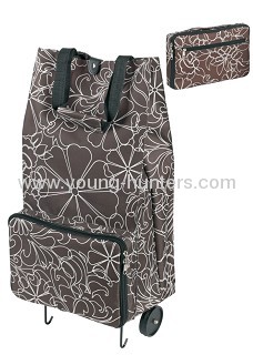 climb stairs folding shopping cart bag