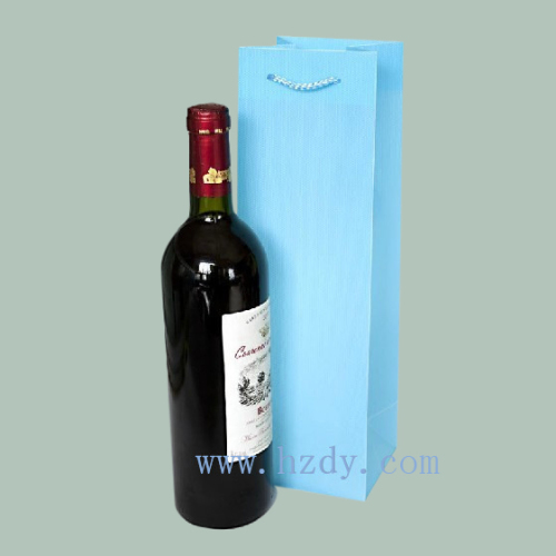 Paper bag for wine taken