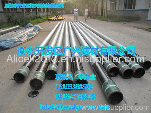 uniform slot wedge wire geothermal well screen pipe