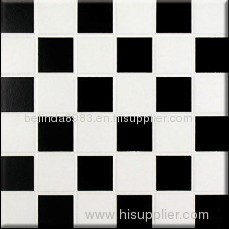 Mosaic effect floor tile