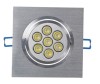 7W Multi-angle 120mm×120mm×70mm Aluminum 6400K LED Ceiling Light