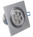 120mm×120mm×70mm Aluminum 6400K LED Ceiling Light