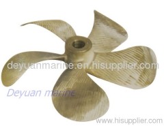 5- blade Marine fixed pitch propeller