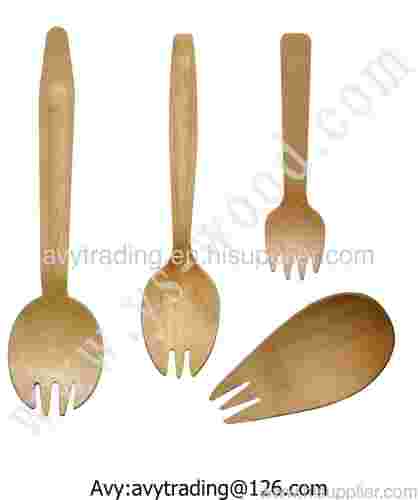 disposable tableware wooden