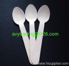 desert small biodegrable spoons