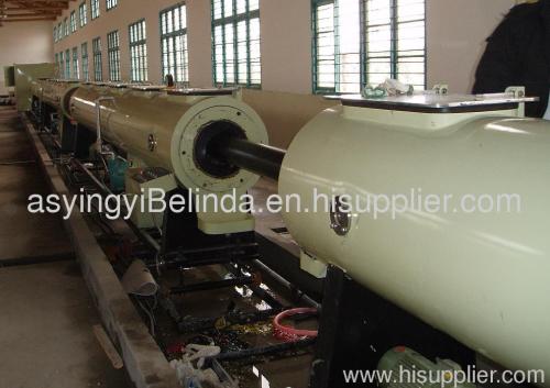 Supply PE pipes extrusion molding production line