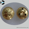 Brass cover sewing button