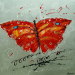 Animal Painting Of Butterfly On Canvas