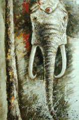 Elephant Animal Oil Paintings Wholesale