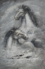 Horse Oil Painting For Sale
