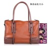 100% Genuine grade leather Ms. handbag X092002 (www bestbagman com)