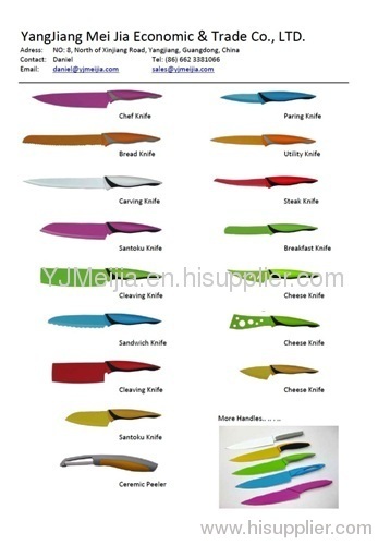 Non-Stick Kitchen knives