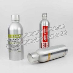 aluminum wine bottle