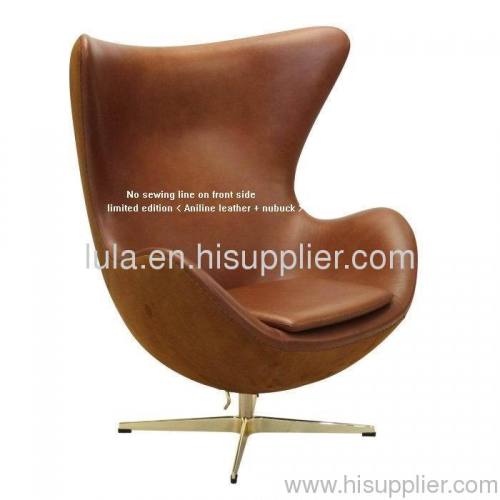 egg chair swivel chair fabric egg leather design furniture