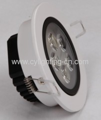 5W Aluminum Φ110×45mm LED Ceiling Light With Φ95mm Hole For Indoor Using