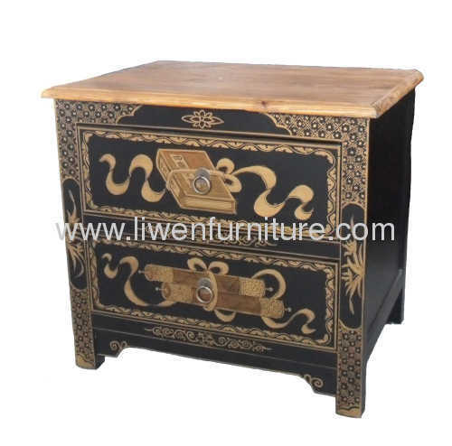 Chinese reproduction painting cabinets