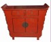 Oriental red antique chest