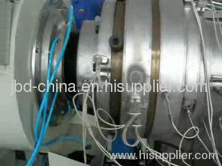 HDPE gas and water supply pipe production line