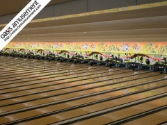 bowling lanes and bowling equipment