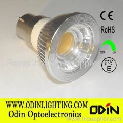 2 warranty COB B22 450lm 5W good quality ,free shipping