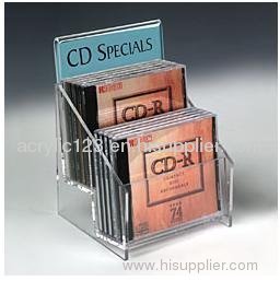 acrylic cd holder stand