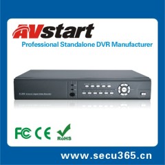 4CH D1 Realtime H. 264 Compression Network Standalone CCTV DVR