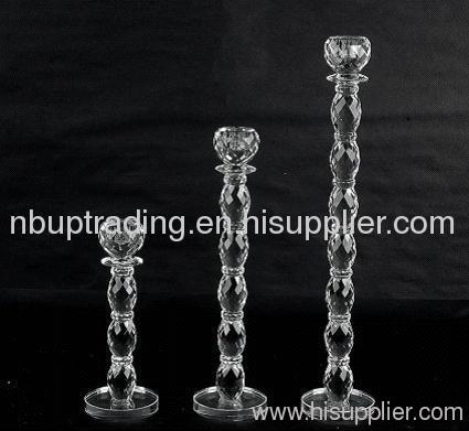 CRYSTAL CANDLE HOLDER