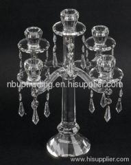 CRYSTAL CANDLE HOLDER