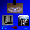 2pairs AMG Laser Logo LED Door Ghost Shadow Projector Lights