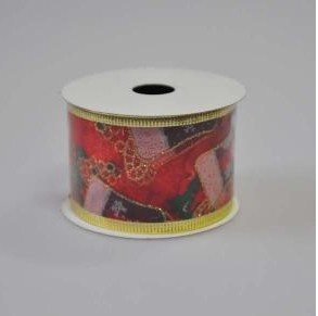 Ribbon, satin ribbon, grosgrain ribbon Printed ribbon, christmas ribbon, ribbon bow