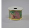 Ribbon, satin ribbon, grosgrain ribbon Printed ribbon, christmas ribbon, ribbon bow