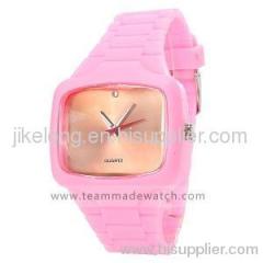 Charm Pin buckle Silicone Watch