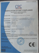 Powder cluthc CE certificate
