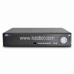 24-channel DVR with CIF Recording, Supports 3G/Wi-Fi/Multiple Languages/Remote Control/Free DDNS